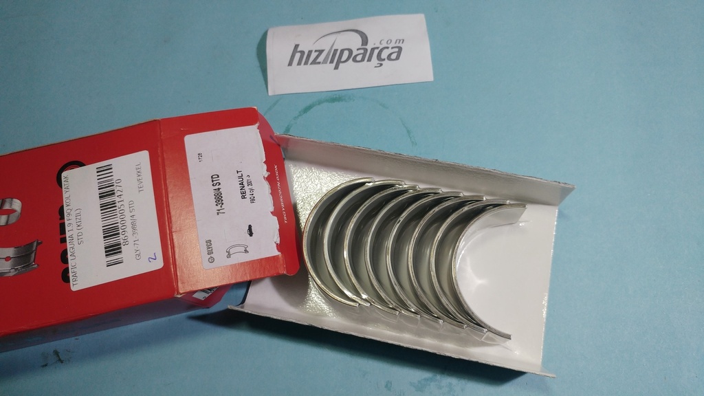 [GLY-71-3988/4 STD] Trafic Laguna 1.9 F9Q Kol Yatak Std (Kızıl) 7711130049 7711130061