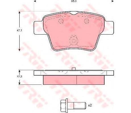 [GDB1620] P307 C4 Arka Balata Küçük Tip 4254.19