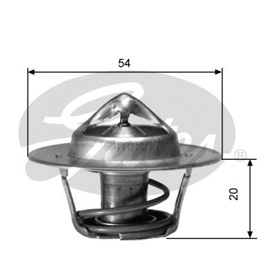 [GATES TH00188G1] R11 Flash Golf 4 Bora AKL BSE Termostat 89 7700723945