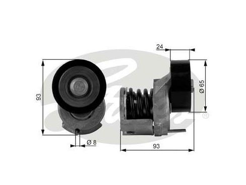 [GATES T38439] Golf Passat Polo Audi A3 Octavia 04-11 Alternatör Gergi Kütüğü 03C145299C