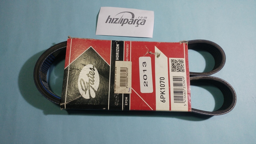 [GATES 6PK1070] Alternatör Kayışı 6Pk1070 03L903137T