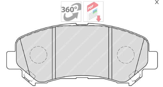 Koleos Qashqai Ön Balata D1060Jd00A