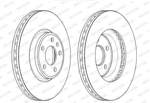 [FRD-DDF2596C-1] Audi A4 08-16 Audi A5 08-11 Ön Fren Ayna 8W0615301H