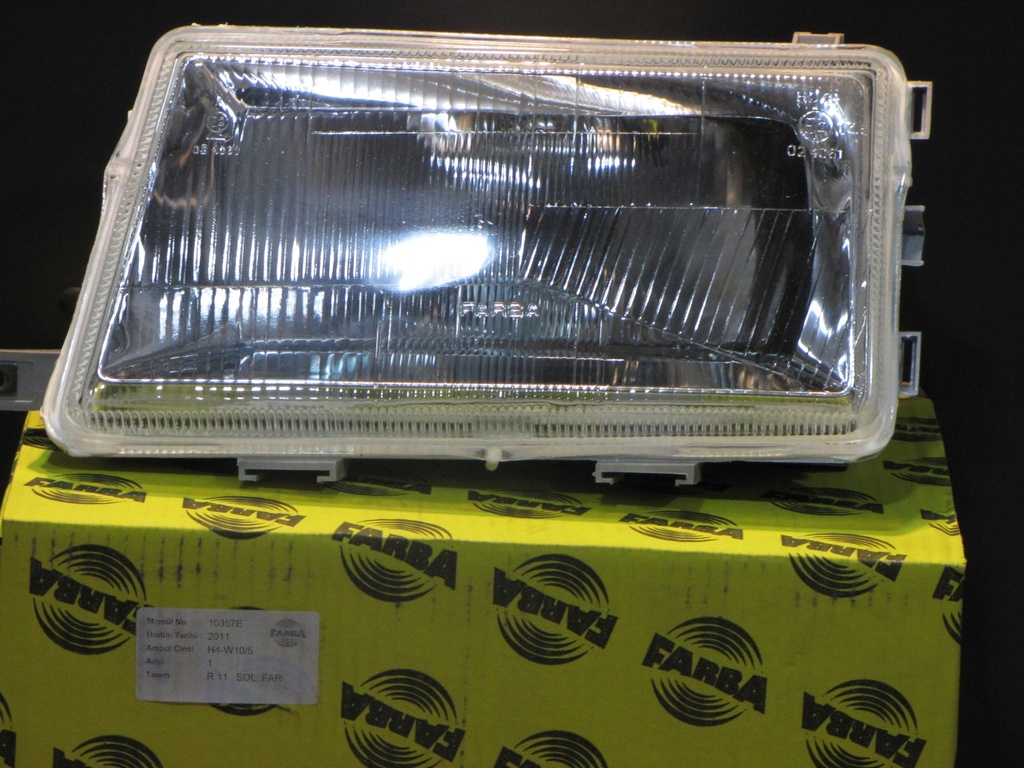 [FARBA 10357E] R9 93-97 ( Orta Kasa ) R11 Komple Far Sol 7701032933