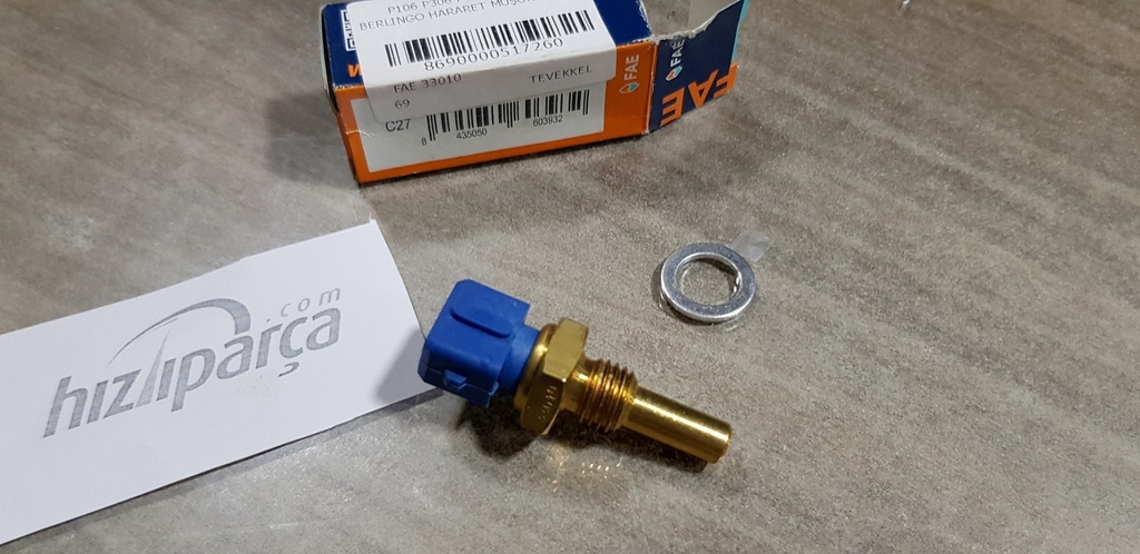 [FAE 33010] P106 P306 P406 Partner Berlingo Hararet Muşuru Mavi 0242.46