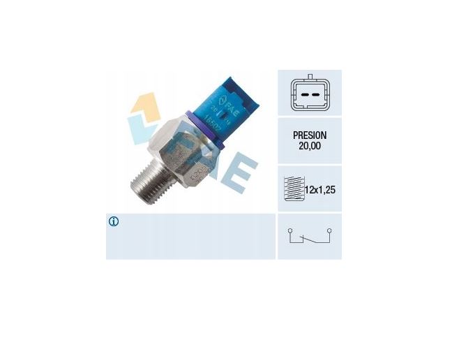 [FAE 18502] Partner P206 P306 P307 Hidrolik Direksiyon Basınç Valfi (Muşürü) 4015.09