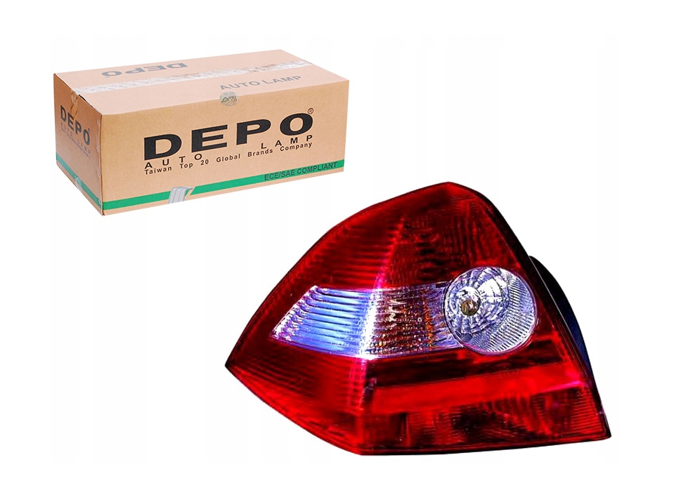 [DPO-551-1956L-UE] Megane 2 2003-2008 Sedan Komple Sol Arka Stop 8200142682