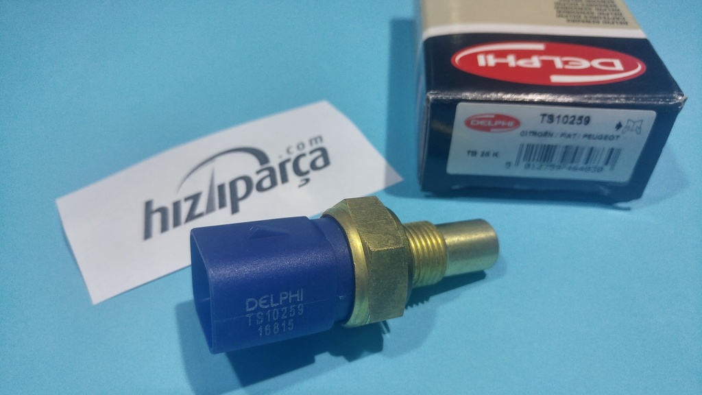 [DELPHI TS10259] Partner Berlingo 96-03 1.9 Hararet Muşuru 4 Fiş Mavi 1338.87