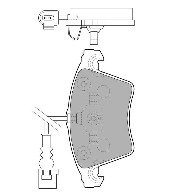 Ön Balata Fişli Transporter T5 03-19 7H0698151