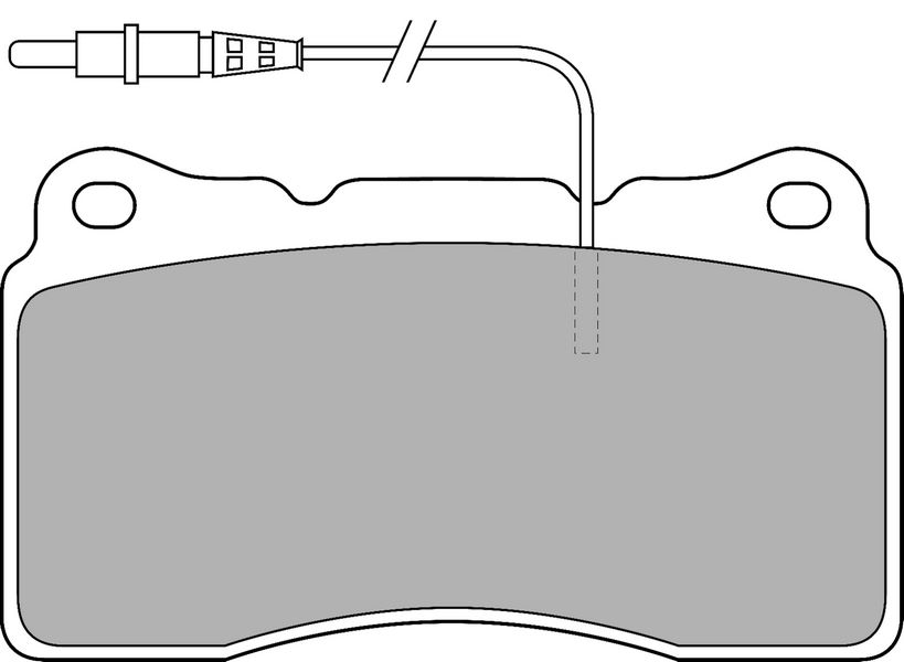 [DELPHI LP1516] P607 P807 C8 02-11 Ön Balata 1617278980
