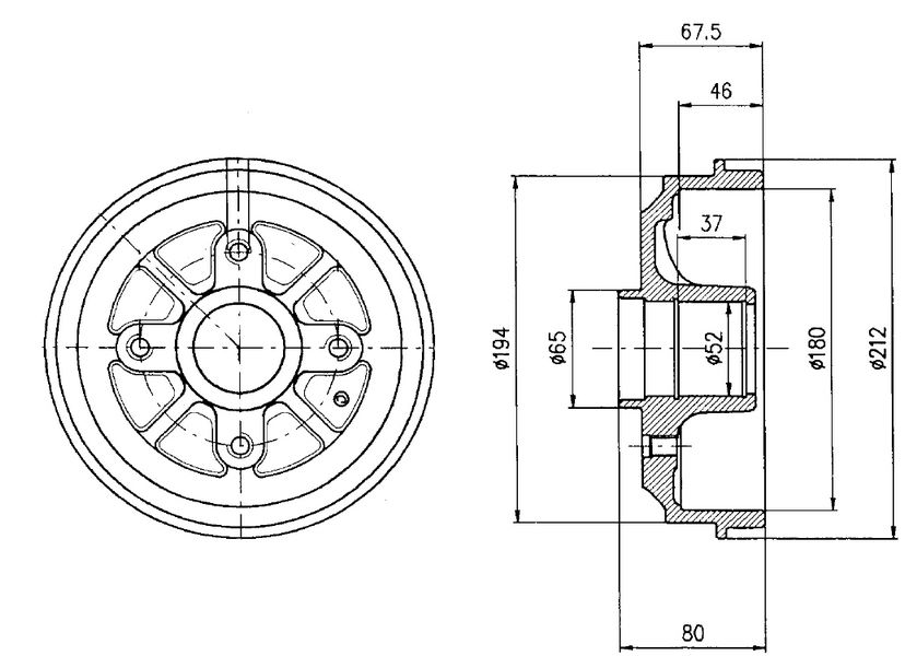 [DELPHI BF324] P106 P206 Saxo Arka Kampana Abs Siz 4247.44