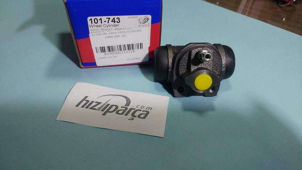 [CIFAM 101743] Clio (98-08) Arka Fren Silindiri 19Mm Abs Siz 7701044850
