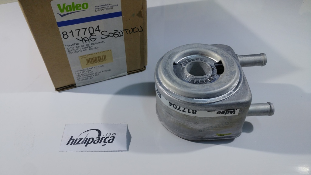 [VALEO 817704] Boxer Jumper C5 P307 P407 2.0 2.2 Hdi (00-08) Yağ Soğutucu 1103.H4
