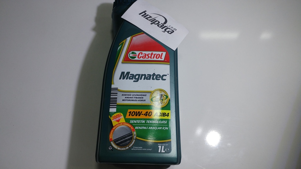 [CASTROLJJJ] Castrol Motor Yağı Magnatec Benzinli Dizel 10W40 A3/B4 1Lt