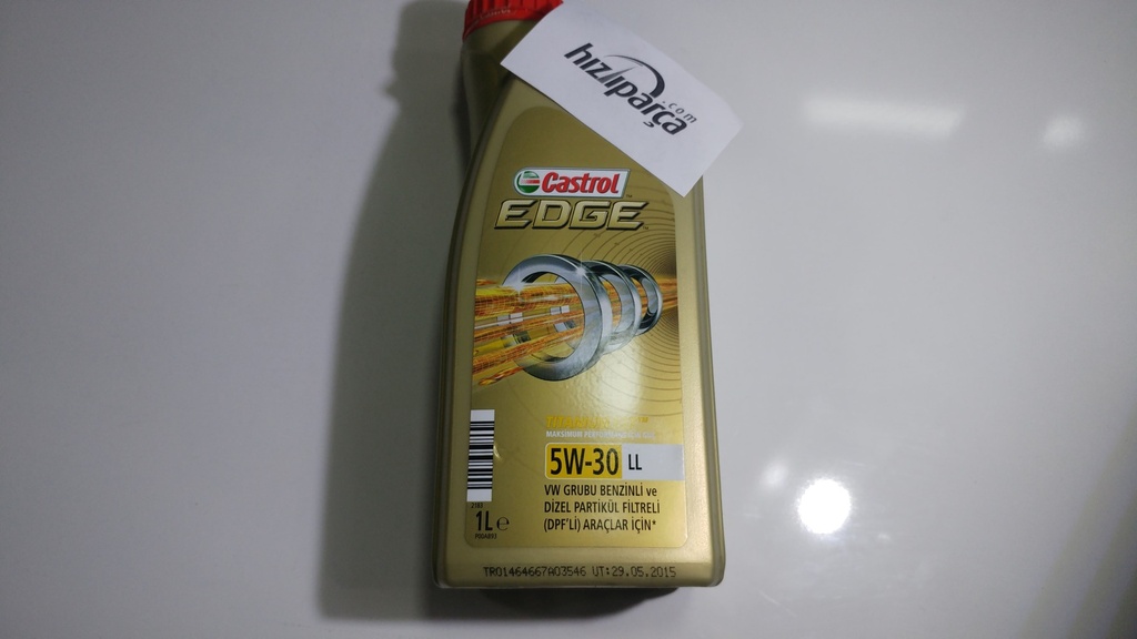 [CASTROLAAAD] Castrol Motor Yağı Edge 5W30 1Lt ( Partikül Filtreli Araçlar)