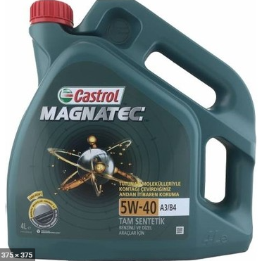 [CASTROL] Castrol Magnetec Motor Yağı 5W40 4 Lt (Partiküllü Araçlara Uygun)