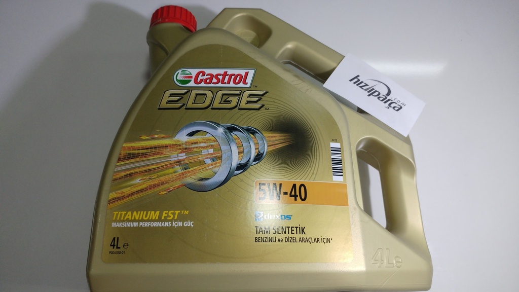 [CASROLAAAD] Castrol Edge Motor Yağı 5W40 4 Lt