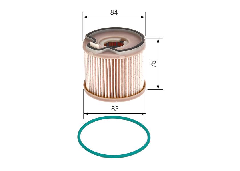[BOSCH1457030013] P206 P307 P406 P407 Partner Berlingo 2.0 Hdi Mazot Filtre 1906.A1