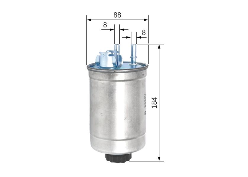 [BOSCH 0450906452] Doblo 1.9Td 2000-2005 Mazot Filtresi 46531688