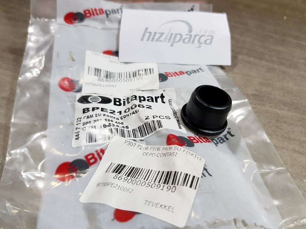 [BITABPE210062] P307 P206 P106 P406 Su Fıskiye Depo Contası 6434.45
