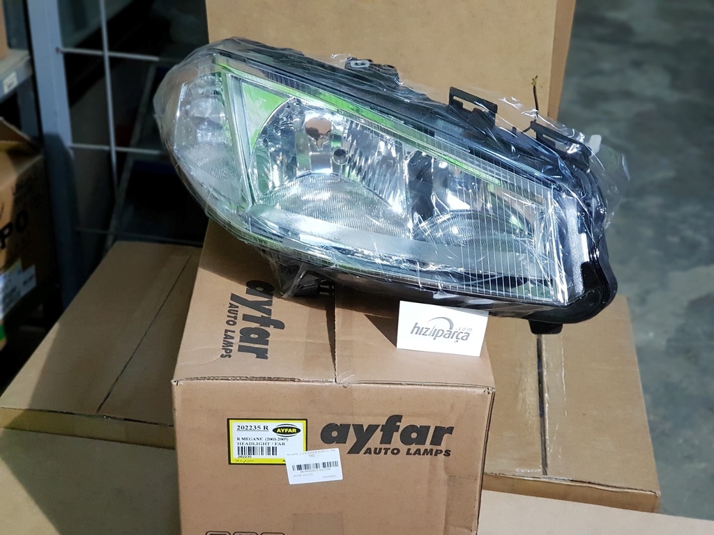 [AYFAR 202235] Megane 2 2003-2008 Komple Far Sağ 7701064017