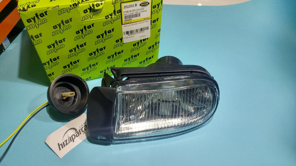 [AYFAR 202203] R19 Clio Megane 1 Laguna 1 (95-99) Sağ Sis Farı 7701040680