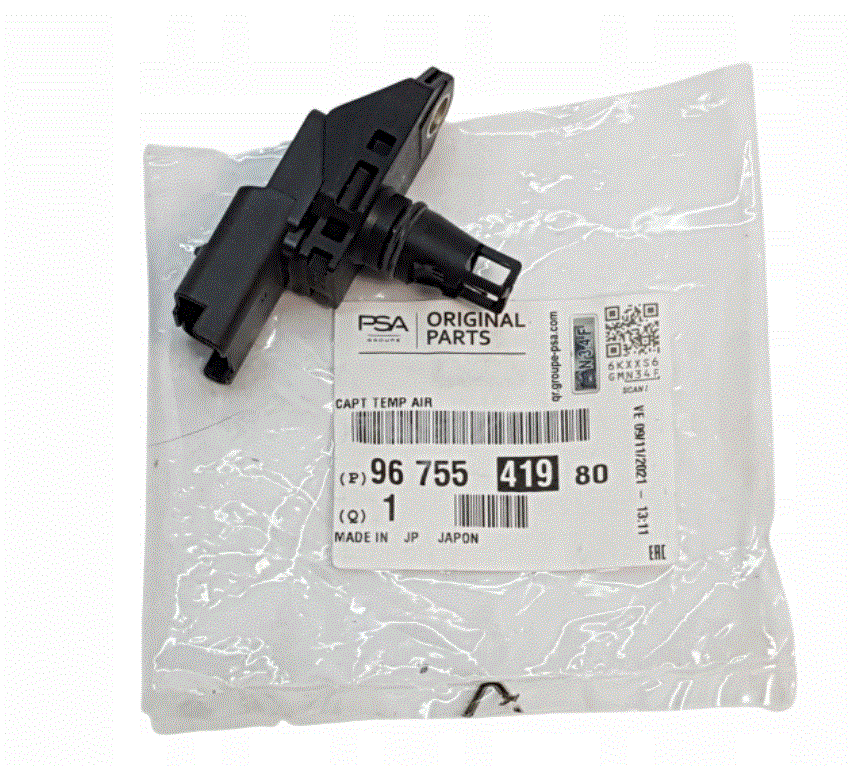 P308 P3008 1.6 Hdi Turbo Basınç Kaptörü ( Hava Basınç Sensörü ) 9675541980