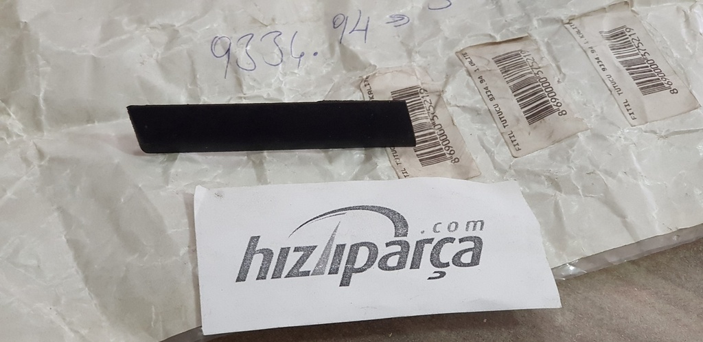 [9334.94] P206 Cam Dış Fitil Tutucu Sağ Arka Kapı 9334.94 Orjinal