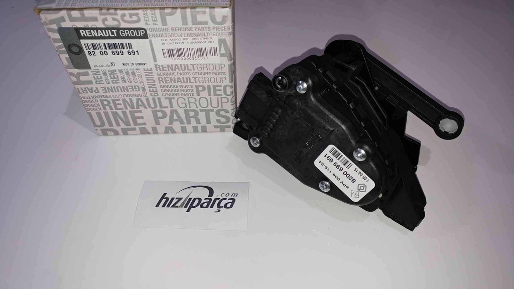 Clio Kango 2001-2005 Symbol 10- Gaz Pedalı 8200699691 Mais