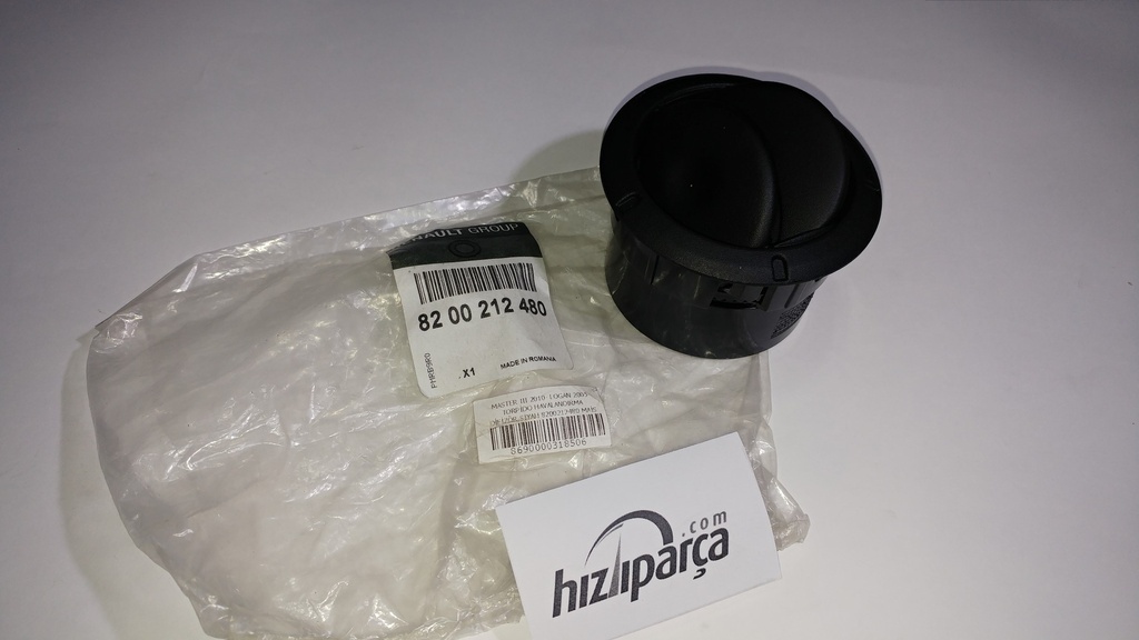 [8200212480] Master 3 2010- Logan 2005- Torpido Havalandırma Izgara (Difizör) Siyah 8200212480 Mais