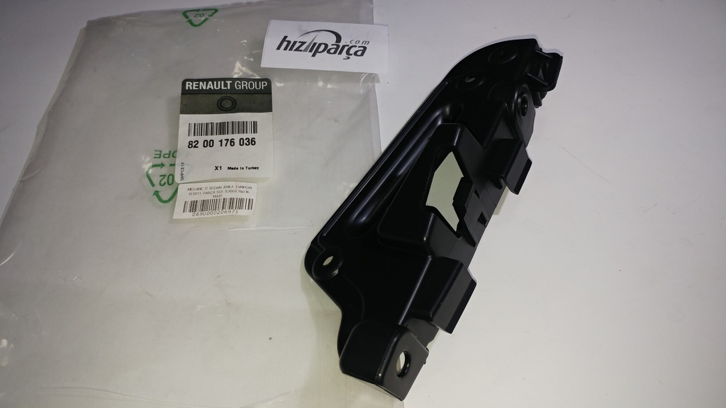 Megane 2 Sedan Arka Tampon Tespit Parça Sol 8200176036 Mais