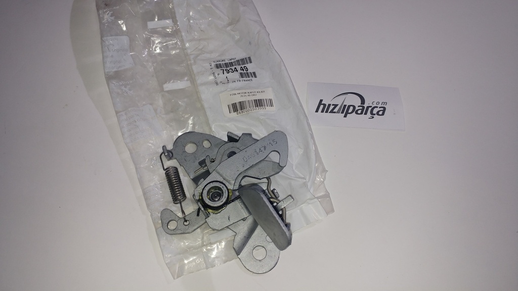 [7934.49] P206 Motor Kaput Kilidi 7934.49 Orjinal