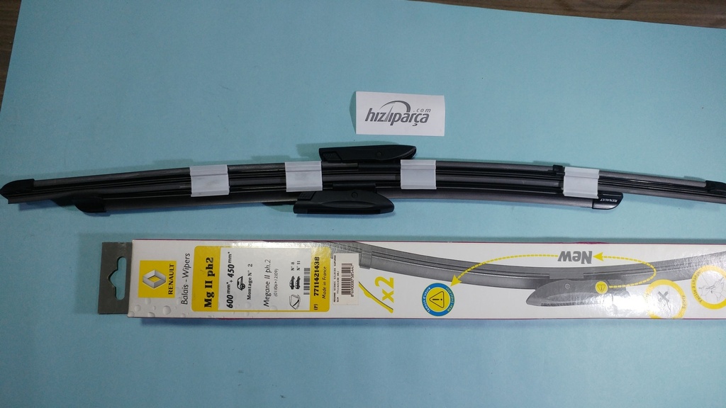 [7711421438] Megane 1 2 Silecek Süpürge Takım 60-45Cm 7711421438 Mais