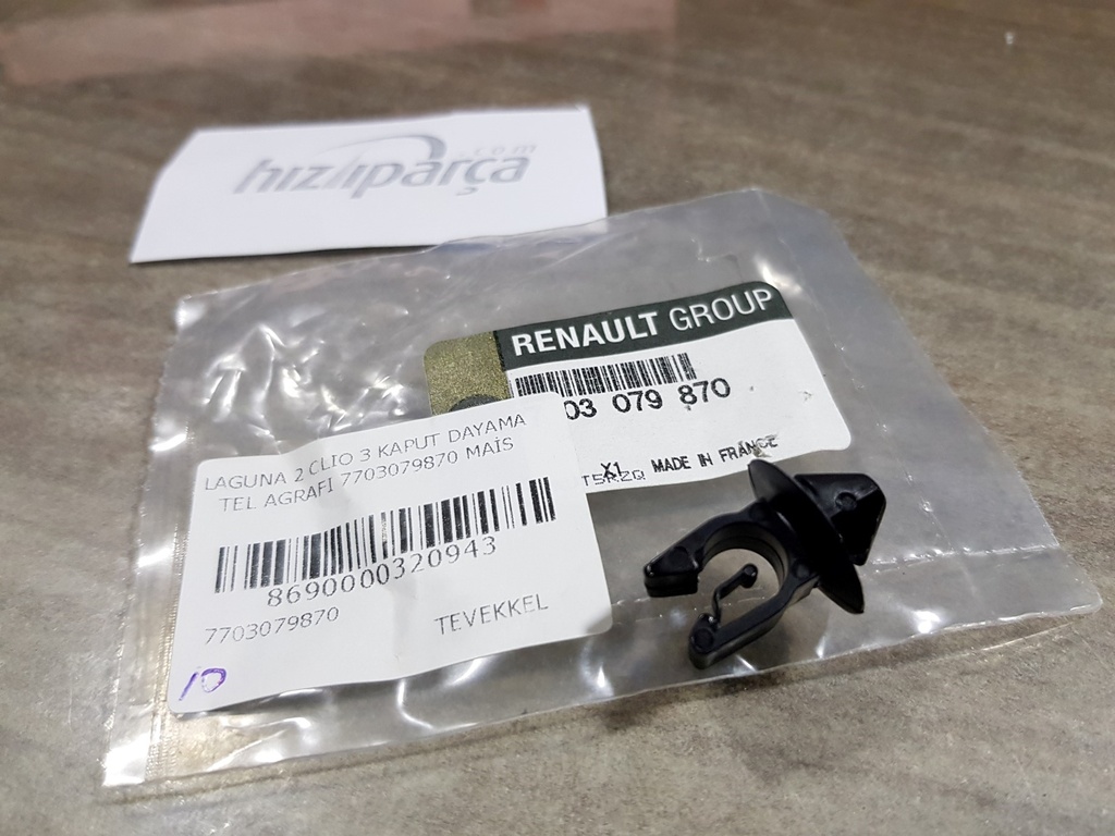 [7703079870] Laguna 2 Clio 3 Megan 2 Kaput Dayama Tel Sekmanı 7703079870 Mais