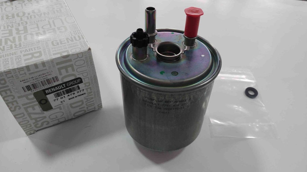 [7701478277] Kango 2 08-11 Laguna 3 1.5 Mazot Filtresi Kalın Diş 7701478277 Orjinal