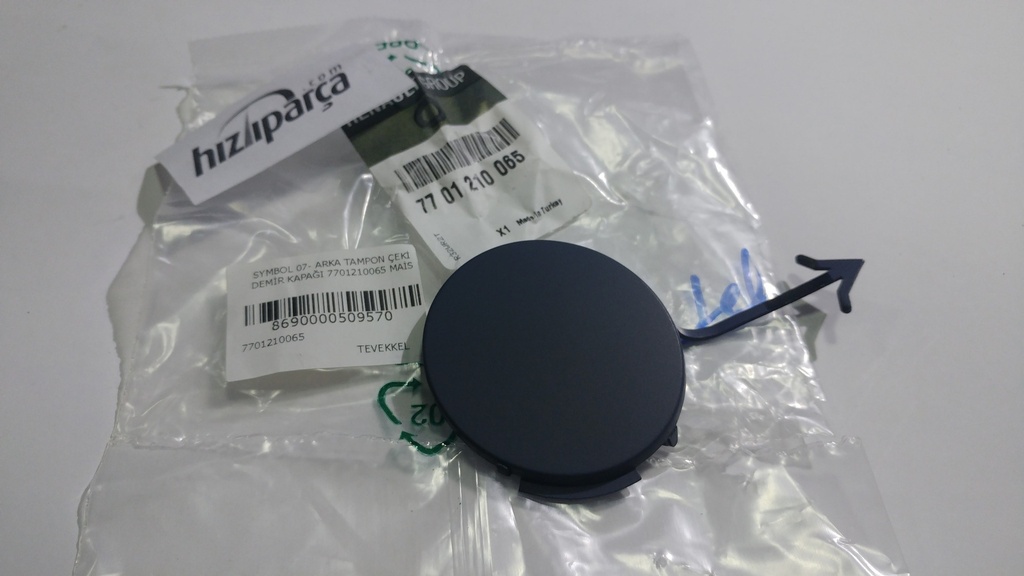 Symbol 07- 13 Arka Tampon Çeki Demir Kapağı 7701210065 Mais