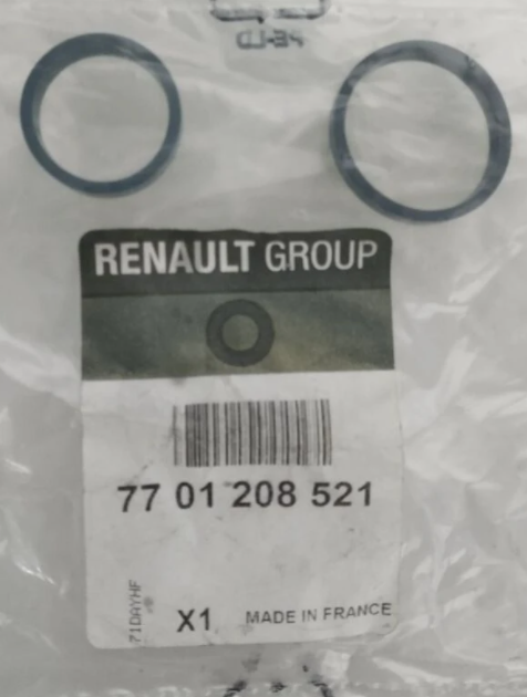 [7701208521] Fluence Megane 3 Duster Qashqai 1.5 Termostat Su Flanşı Oring Takımı (Egr Oring Conta Takımı) 7701208521 Mais