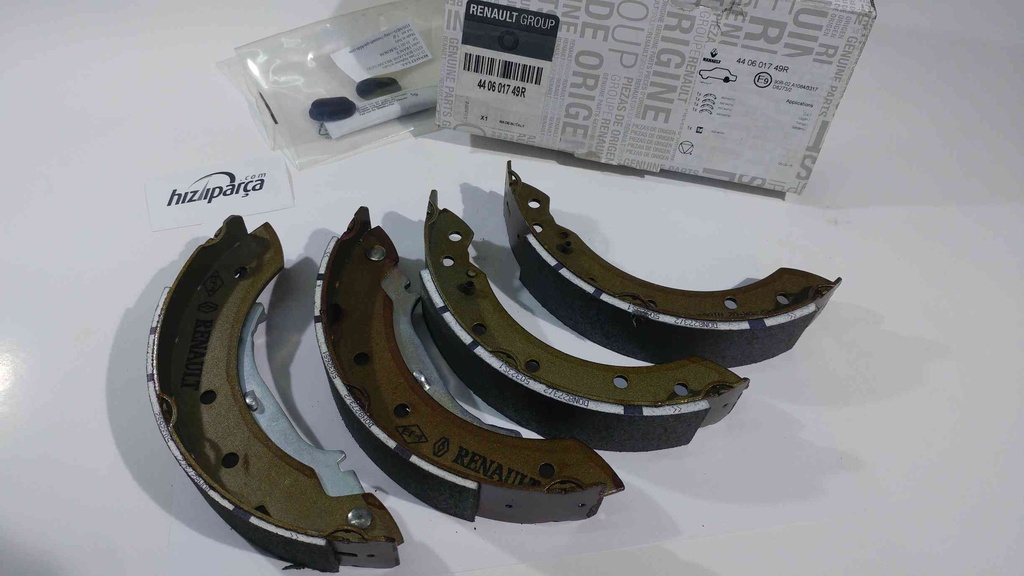 [7701206962] Clio Laguna Symbol P206 P306 Saxo Logan Arka Balata ( Kampana ) 7701206962 Orjinal