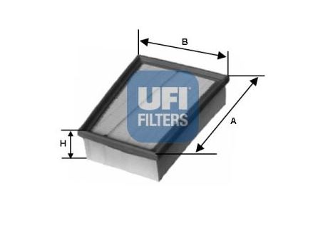 [UFI-30.352.00] Koleos Hava Filtresi 2.0 Dci M9R 165466131R 16546Jd20B