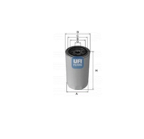 [UFI 2345700] Ducato 3 2.3 Yağ Filtresi Uzun Tip 1109.Y5