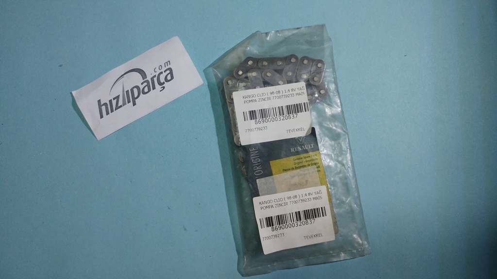 [7700739233] Kango Clio ( 98-08 ) 1.4 8V Yağ Pompa Zincir 7700739233 Mais