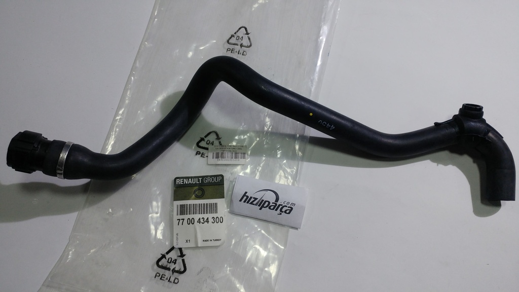 [7700434300] Clio Symbol 1998-2005 1.4 8V Kalorifer Hortumu Giriş 7700434300 Mais