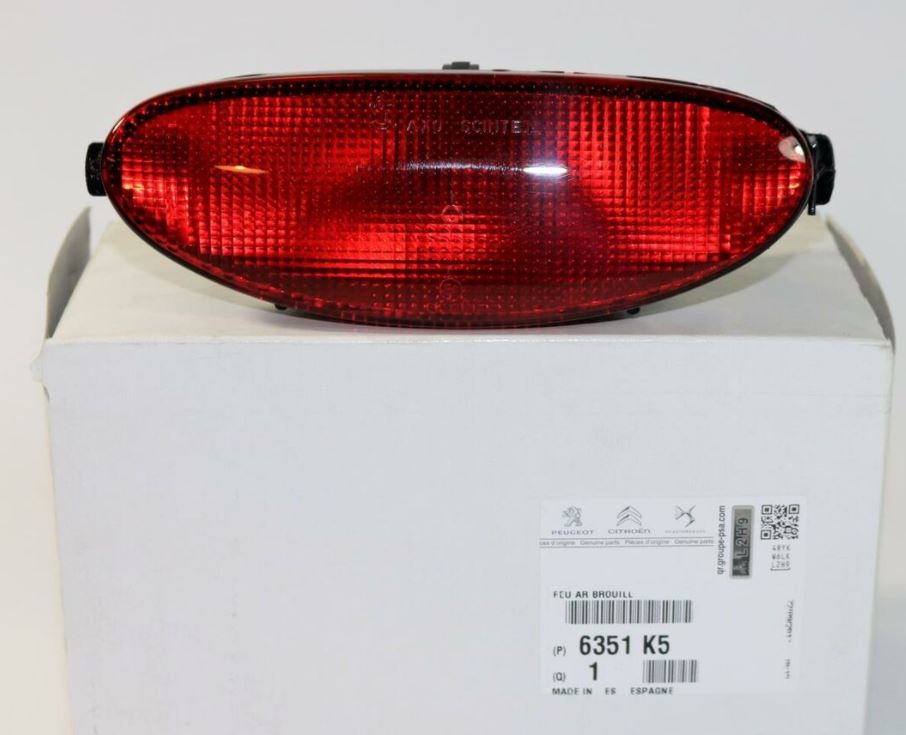 P206 (98-09) Arka Sis Farı 6351.K5 Orjinal