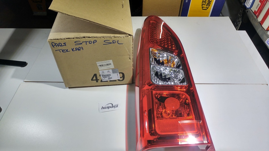 Partner Tepee 2008- Sol Stop ( Bagaj Tek Kapı ) 6350.Fh Orjinal
