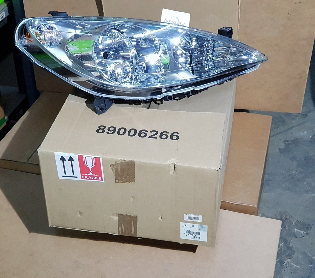 [6205.Z2] P307 2000-2005 Sol Far Komple Sissiz 6205.Z2 Orj
