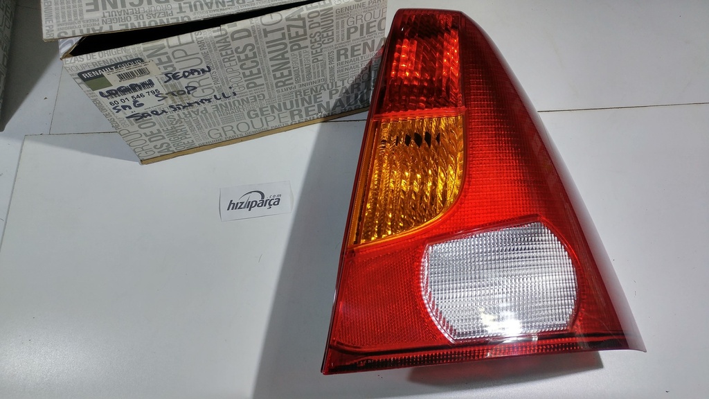 Logan 2005-2008 Komple Stop Sağ Sarı Sinyalli 6001546795 Mais
