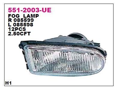 [5512003LUE] R19 Clio Megane 1 Laguna 1 (95-99) Sol Sis Farı