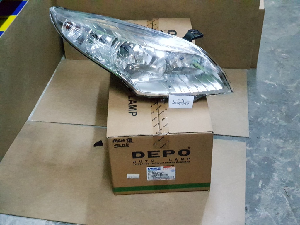 [5511178RMLDEM1] Megane 3 2008- Komple Far Sağ 260108719R
