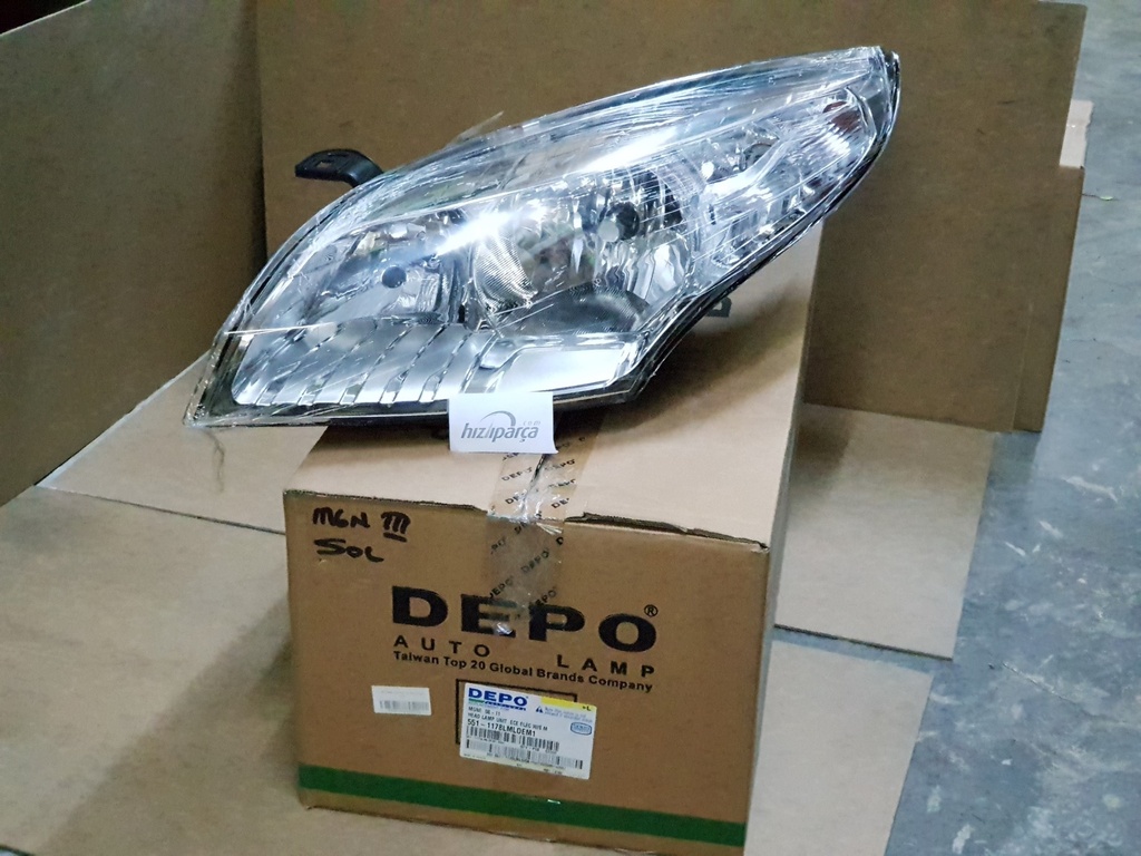 [5511178LMLDEM1] Megane 3 2008- Komple Far Sol 260607449R