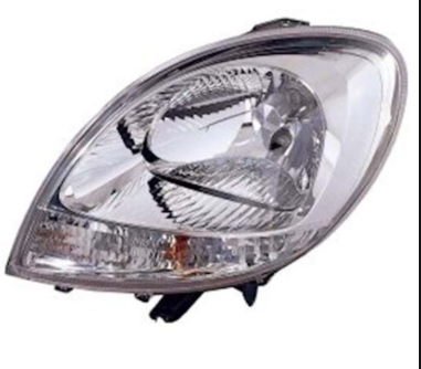 [5511145LLDEMC] Kango 2003-2008 Komple Far Sol Beyaz 7701069086